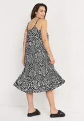 Cellbes moteriška suknelė BAHIA, juodai smėlio spalvos цена и информация | Платья | pigu.lt