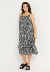 Cellbes moteriška suknelė BAHIA, juodai smėlio spalvos kaina ir informacija | Suknelės | pigu.lt