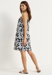 Cellbes moteriška suknelė SUNNY, juodai gėlėta kaina ir informacija | Suknelės | pigu.lt