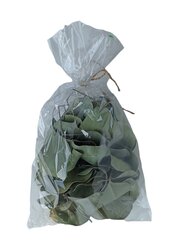 Natūralūs eukalipto lapai maišelyje, 60 vnt. kaina ir informacija | Floristikos reikmenys | pigu.lt