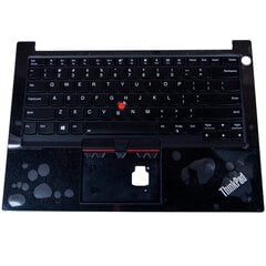 Клавиатура Lenovo ThinkPad E14 1st gen с подсветкой матовая цена и информация | Аксессуары для компонентов | pigu.lt