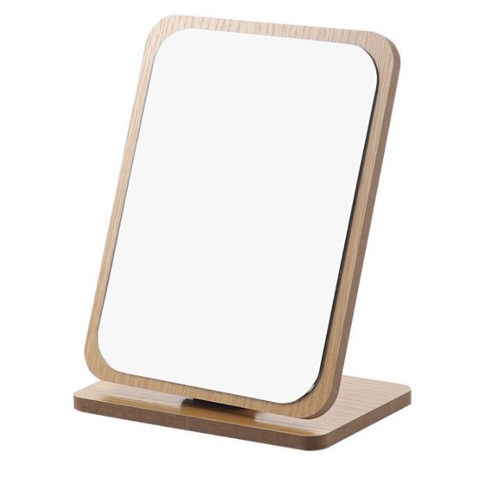 Medinis kosmetinis veidrodis 22x14cm цена и информация | Kosmetinės, veidrodėliai | pigu.lt