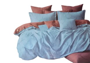 Комплект постельного белья Milano, 160x200см, 4 части, синий цена и информация | Постельное белье | pigu.lt