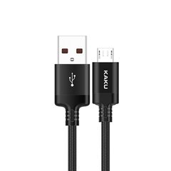 iKaku KSC-283 Кабель для зарядки и передачи данных Micro USB 1 метр черный цена и информация | Кабели для телефонов | pigu.lt