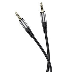 iKaku KSC-892 LIANYI AUX Аудио провод 3.5mm на 3.5mm Jack 1m Black цена и информация | Кабели для телефонов | pigu.lt