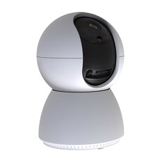 Riff RF-0306 2.4GHz Wi-Fi 4MP Камера видеонаблюдения в помещение с автоматическим отслеживанием White цена и информация | Камеры видеонаблюдения | pigu.lt