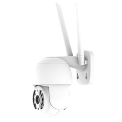 Riff RF-0313 2.4GHz Wi-Fi 4MP НАРУЖНЯЯ камера с автоматическим отслеживанием White цена и информация | Камеры видеонаблюдения | pigu.lt