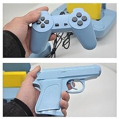 Riff RF-2GUN Ретро консоль с 22 встроенными 8-битными играми + 2 Джойстиками + Игровой пистолет цена и информация | Игровые приставки | pigu.lt