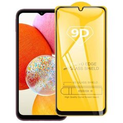 Riff 9D Curved Full Glue Защитное стекло для Samsung Galaxy A14 4G A145 / A14 G5 A146 Черное цена и информация | Защитные пленки для телефонов | pigu.lt