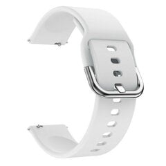 Riff силиконовый ремешок для Samsung Galaxy Watch с шириной 20mm White цена и информация | Аксессуары для смарт-часов и браслетов | pigu.lt