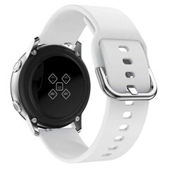 Riff Silicone Strap, white kaina ir informacija | Išmaniųjų laikrodžių ir apyrankių priedai | pigu.lt