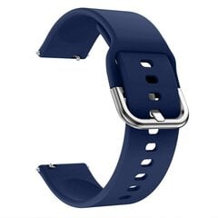 Riff Silicone Strap, blue kaina ir informacija | Išmaniųjų laikrodžių ir apyrankių priedai | pigu.lt