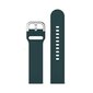 Riff Silicone Strap, green цена и информация | Išmaniųjų laikrodžių ir apyrankių priedai | pigu.lt