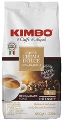 Kimbo kavos pupelės Caffe Crema Dolce, 1 kg kaina ir informacija | Kava, kakava | pigu.lt