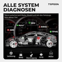 Diagnostikos prietaisas Topdon AD800BT, 1 vnt. kaina ir informacija | Auto reikmenys | pigu.lt