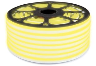 Светодиодная лента 230V | 2835 | 120LED | 1m | IP68 | Neon | Yellow цена и информация | Светодиодные ленты | pigu.lt