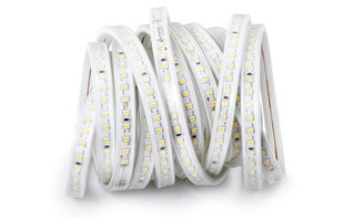 Светодиодная лента 230V | 2835 | 120LED | 1m | IP68 | 8W | нейтральный белый (4500K) цена и информация | Светодиодные ленты | pigu.lt