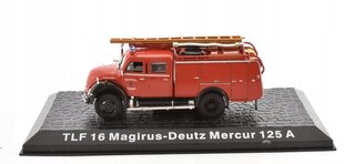 Kolekcinis automobilis TLF 16 Magirus Deutz ugniagesių komanda DeAgostini, raudonas цена и информация | Игрушки для мальчиков | pigu.lt