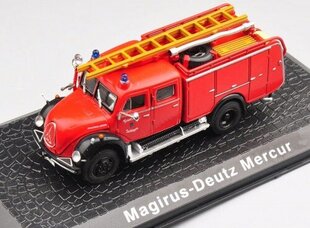 Kolekcinis automobilis TLF 16 Magirus Deutz ugniagesių komanda DeAgostini, raudonas kaina ir informacija | Žaislai berniukams | pigu.lt