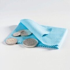 Monetų valymo šluostė, mėlyna, 1 vnt. kaina ir informacija | Numizmatika | pigu.lt