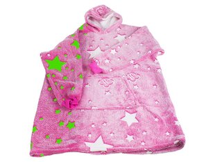 Pledas džemperis, rožinis цена и информация | Покрывала, пледы | pigu.lt
