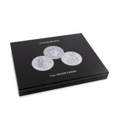 Prezentacinė dėžutė Volterra, juoda, 1 vnt. kaina ir informacija | Numizmatika | pigu.lt