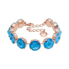 Браслет "Вортекс (Electric Blue Ignite)" с кристаллами Swarovski™ DS00B522 цена и информация | Женские браслеты | pigu.lt