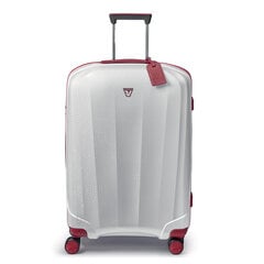 Vidutinis lagaminas Roncato WeAre Glam, M, baltas kaina ir informacija | Lagaminai, kelioniniai krepšiai | pigu.lt
