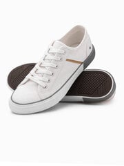 кроссовки с заклепками - белые v3 om-fotl-0147 125279-Z цена и информация | Мужские кроссовки | pigu.lt