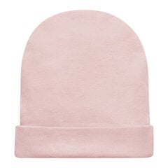шляпа розового цвета, аро 1-02-2211-70-1068 цена и информация | Шапки, перчатки, шарфики для новорожденных | pigu.lt