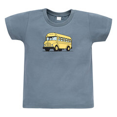 Marškinėliai berniukams 1-02-2203-27-1092, mėlyni kaina ir informacija | Marškinėliai berniukams | pigu.lt