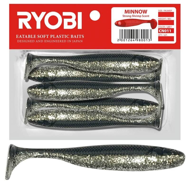 Minkštas masalas Ryobi Minnow CN011 цена и информация | Vobleriai, masalai, blizgės | pigu.lt