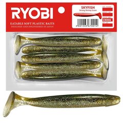Мягкая приманка Ароматизированная Ryobi Skyfish 88мм CN006 5шт цена и информация | Воблеры, приманки, блесны | pigu.lt