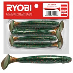 Мягкая приманка Ароматизированная Ryobi Skyfish 88мм CN003 5шт цена и информация | Воблеры, приманки, блесны | pigu.lt