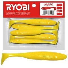 Мягкая приманка Scented Ryobi Minnow 76мм CN004 5шт цена и информация | Воблеры, приманки, блесны | pigu.lt