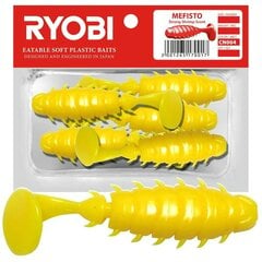 Мягкая приманка Ароматизированная Ryobi Mefisto 48мм CN004 5шт цена и информация | Воблеры, приманки, блесны | pigu.lt