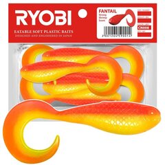 Мягкая приманка Twister Scented Ryobi Fantail 62мм CN008 5шт цена и информация | Воблеры, приманки, блесны | pigu.lt