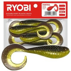 Мягкая приманка Twister Scented Ryobi Fantail 51мм CN010 8шт цена и информация | Воблеры, приманки, блесны | pigu.lt