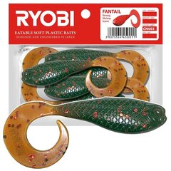 Мягкая приманка Twister Scented Ryobi Fantail 51мм CN003 8шт цена и информация | Воблеры, приманки, блесны | pigu.lt