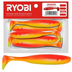 Мягкая приманка Scented Ryobi Minnow 93мм CN008 5шт цена и информация | Воблеры, приманки, блесны | pigu.lt