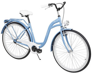 Товар с повреждённой упаковкой. Велосипед городской AZIMUT City Lux 28" 2021, синий цена и информация | Товары для спорта, отдыха, туризма с поврежденной упаковкой | pigu.lt