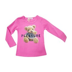 Palaidinės mergaitėms, rožinė kaina ir informacija | Megztiniai, bluzonai, švarkai mergaitėms | pigu.lt