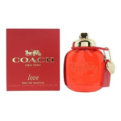 Kvapusis vanduo Coach Ladies Love EDP moterims, 50 ml kaina ir informacija | Kvepalai moterims | pigu.lt