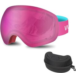 Slidinėjimo akiniai CyConncet, rožiniai kaina ir informacija | Slidinėjimo akiniai | pigu.lt
