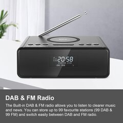 Reacher Digital DAB & FM цена и информация | Радиоприемники и будильники | pigu.lt