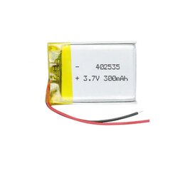 Ličio baterija 3.7V 300mAh Modelis 402535 kaina ir informacija | Elementai | pigu.lt