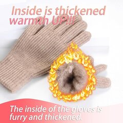 Теплые зимние сенсорные перчатки цена и информация | Женские перчатки | pigu.lt
