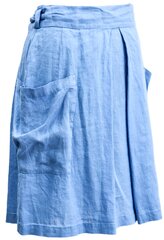 Юбка женская льняная, синяя цена и информация | Юбки | pigu.lt