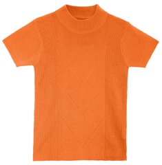Megztinis moterims Pantoneclo PAN2022012C, oranžinis kaina ir informacija | Megztiniai moterims | pigu.lt