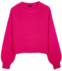 Megztinis moterims Pantoneclo PAN2022018A, rožinis kaina ir informacija | Megztiniai moterims | pigu.lt